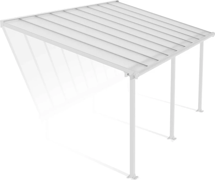 Palram Canopia Olympia Terrassenüberdachung 546x300cm weiß