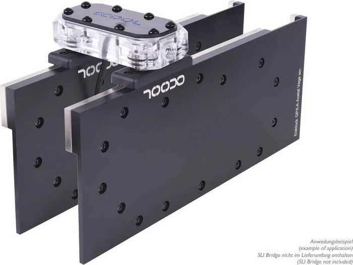 Alphacool Eisblock GPX-A Acetal AMD RX Vega M01 mit Backplate, schwarz