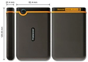 Transcend StoreJet 25M2, 750GB, USB-A 2.0