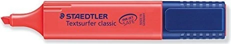 Staedtler Textsurfer classic 364 rot, 10er-Pack, Kartonbox