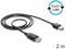 DeLOCK EASY-USB 2.0 Verlängerungskabel, USB-A [Stecker] auf USB-A [Buchse], 2m Vorschaubild