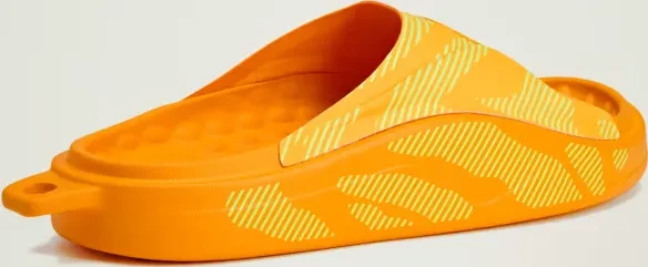 adidas by Stella McCartney Badeschlappe crew orange/signal green (Damen)