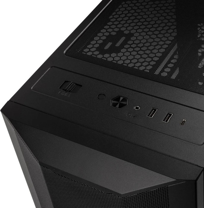 Lian Li LANCOOL II Mesh C Performance, schwarz, Glasfenster