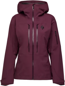 Black Diamond Recon LT Shell Skijacke blackberry (Damen)