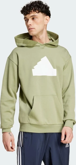 adidas Future Icons Badge of Sport Hoodie tent green (Herren)
