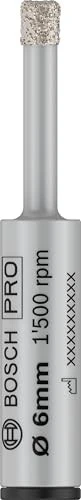 Bosch Professional PRO Ceramic Dry Diamant-Trockenbohrkrone, 6x33mm, 1 Stück