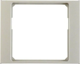 Berker Adapterring für Zentralstück 50x50mm, edelstahl