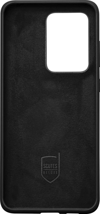 Scutes Deluxe TPU-Schutzhülle für Samsung Galaxy S20 Ultra matt schwarz
