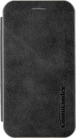 Peter Jäckel Commander Book Case Curve Deluxe für Samsung Galaxy S23 Elegant Royal Black