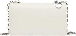 s.Oliver Crossbody-Bag in Leder-Optik mit Kettenriemen Umhängetasche wollweiß