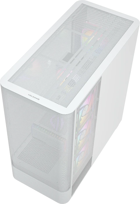 Modecom Volcano AQ300 ARGB White, Glasfenster