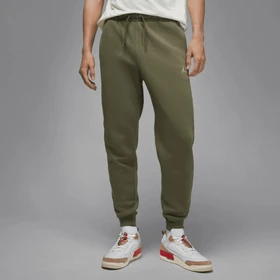 Nike Jordan Brooklyn Fleece Trainingshose lang medium olive/sail (Herren)