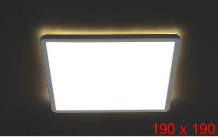 Briloner Slim LED Deckenleuchte 12W 19cm weiß