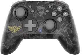 Hori Horipad Wireless Controller The Legend of Zelda Edition schwarz/grau/gold (Switch)