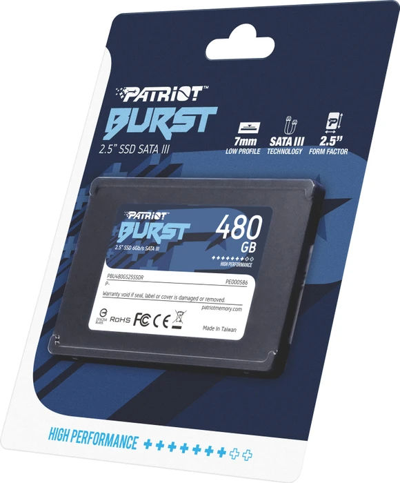 Patriot Burst 480GB, 2.5" / SATA 6Gb/s