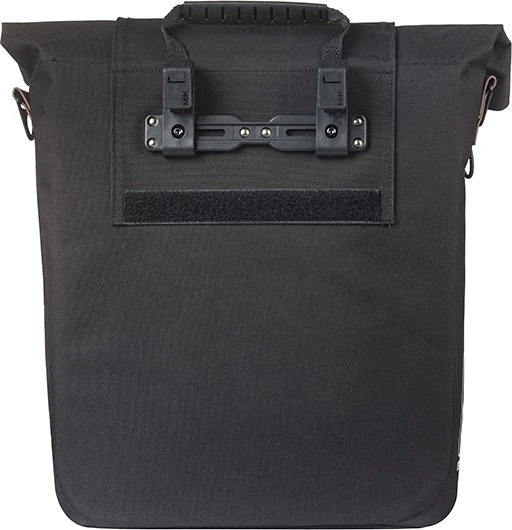 Basil City Shopper MIK Hooks Gepäcktasche schwarz