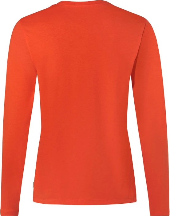 Vaude Logo Shirt langarm glowing red (Damen)