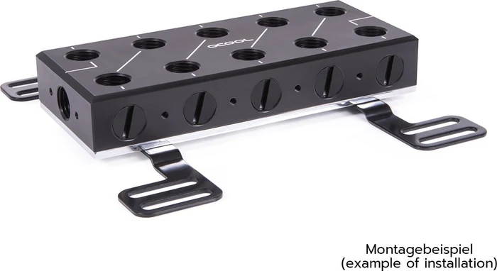 Alphacool ES Distro Plate C5, Verteilerplatte