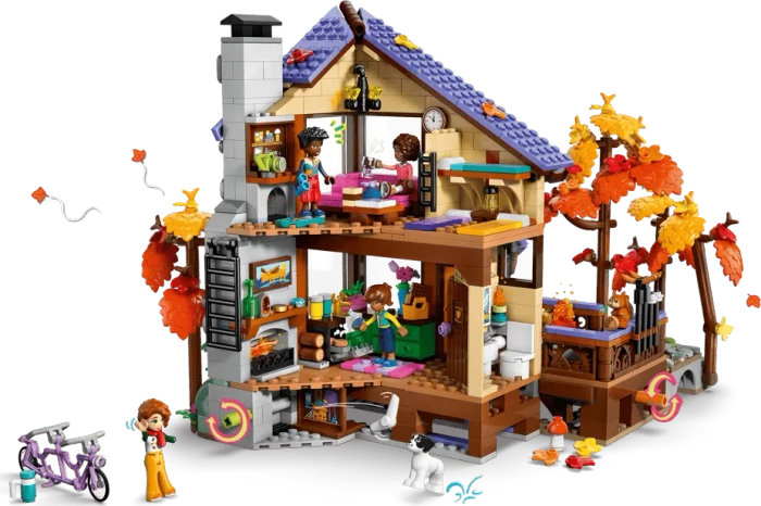 LEGO Friends - Gemütliche Hütte im Herbstwald