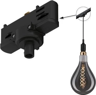 Paulmann ProRail3 Schienensystem-Komponente Pendeladapter Universal max. 1150W 230V schwarz
