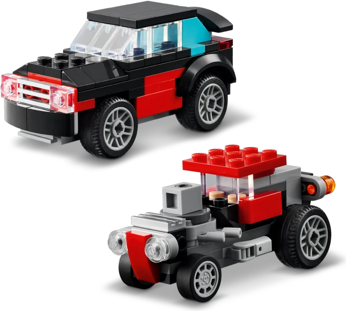 LEGO Creator 3in1 - Tieflader mit Hubschrauber