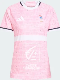 adidas Frankreich Handball Replica Trikot kurzarm pink spark (Damen)