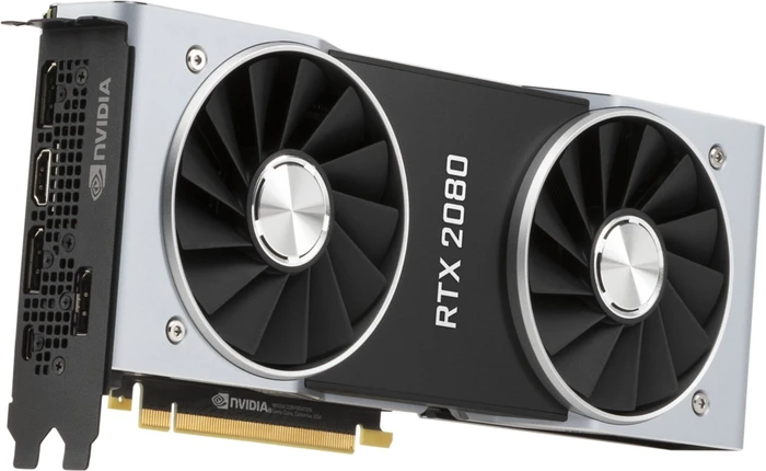 NVIDIA GeForce RTX 2080 Founders Edition, 8GB GDDR6, HDMI, USB-C, 3x DP
