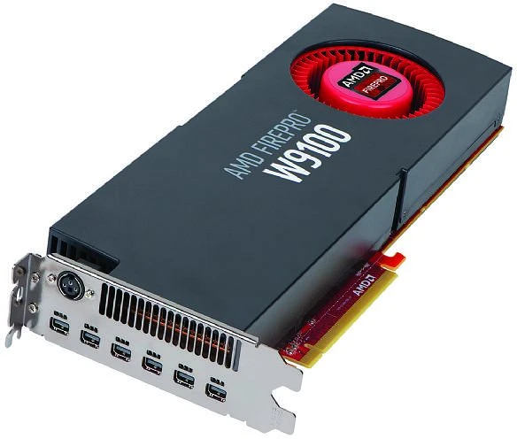 AMD FirePro W9100, 16GB GDDR5, BNC, 6x mDP
