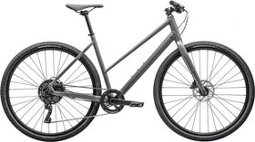 Specialized Sirrus X 3.0 Step-Through EQ gloss ashen grey/black liquid metal reflective Modell 2025