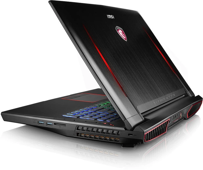 MSI GT73VR 6RE16SR451 Titan, Core i7-6820HK, 16GB RAM, 512GB SSD, 1TB HDD, GeForce GTX 1070, DE