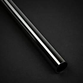 Bitspower Messing Hardtube 14mm, schwarz, Black Sparkle