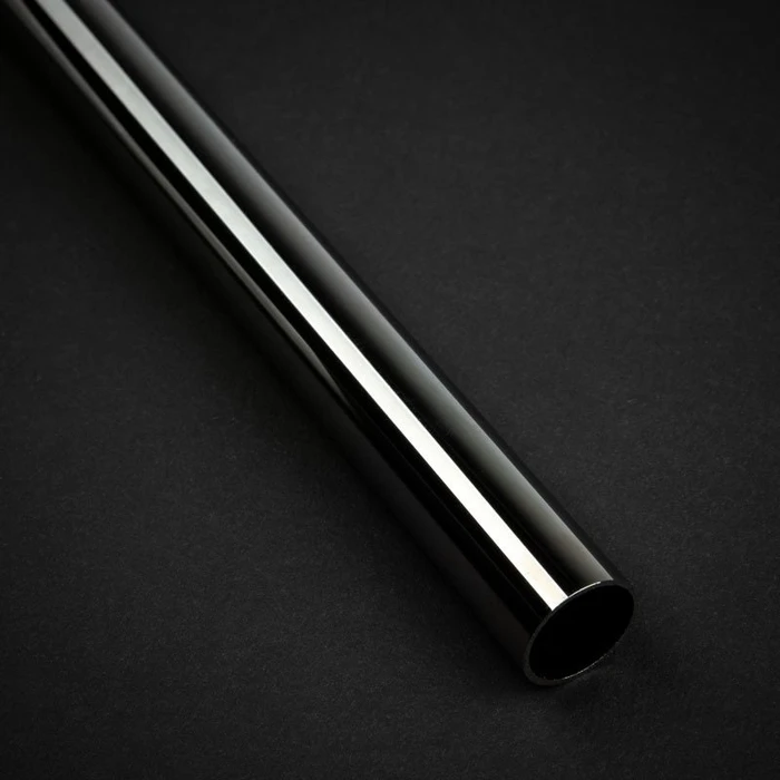 Bitspower Messing Hardtube 14mm, schwarz, Black Sparkle