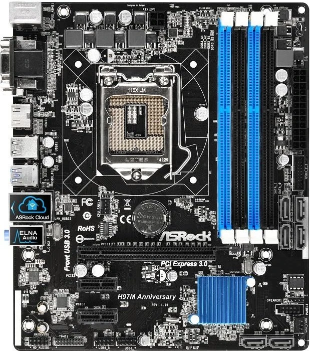 ASRock H97M Anniversary (Intel 1150)