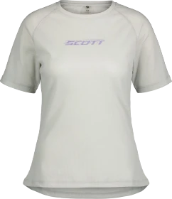 Scott Trail Casual Tuned Trikot kurzarm fog grey (Damen)