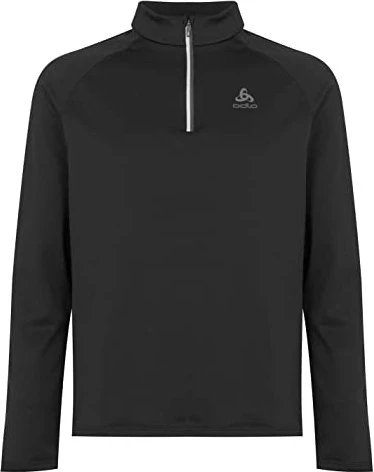 Odlo Besso Midlayer Half Zip Funktionsshirt langarm schwarz (Herren)