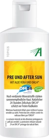 Adler Pharma Pre & After Sun mit Aloe Vera und OM24,    200ml