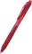 Pentel EnerGel X BLN105 0.5mm/0.25mm Gelroller rot/transparent Vorschaubild