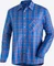Maier Sports Claas Hemd langarm ombre blue/blue check (Herren) Vorschaubild