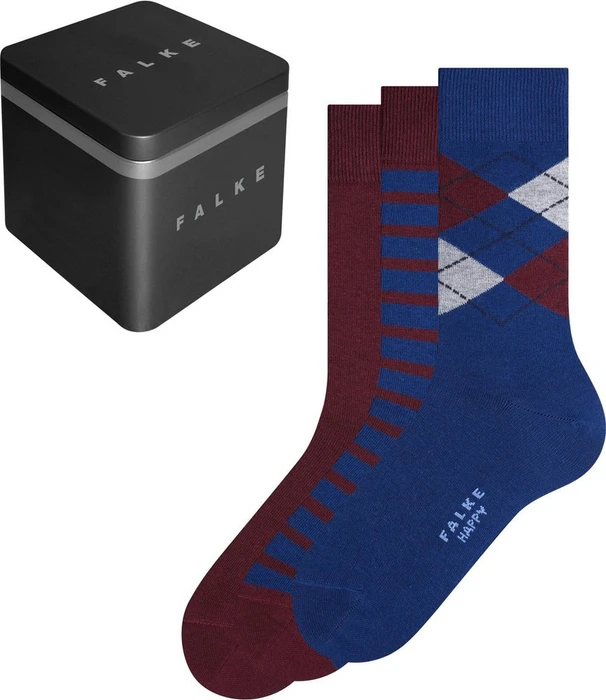 Falke Happy Box Socken sortiment, 3 Paare (Herren)