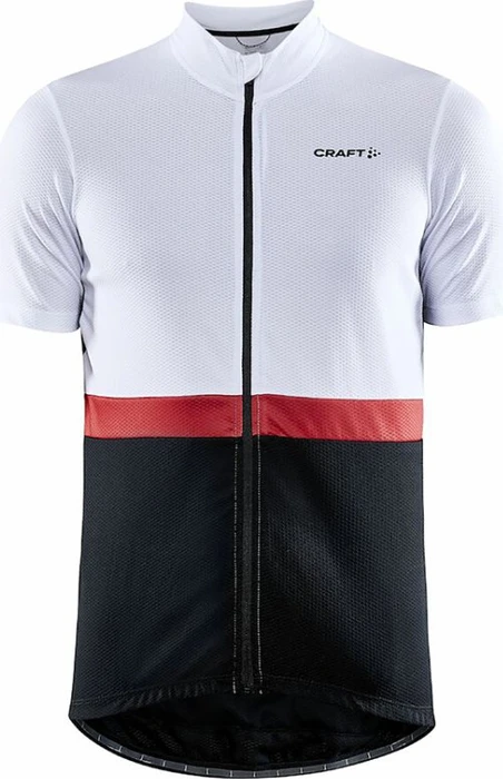 Craft Core Trikot kurzarm weiß/schwarz (Herren)