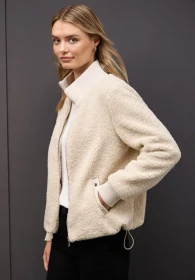 Street One Teddy mit Details Jacke soft fawn beige (Damen)