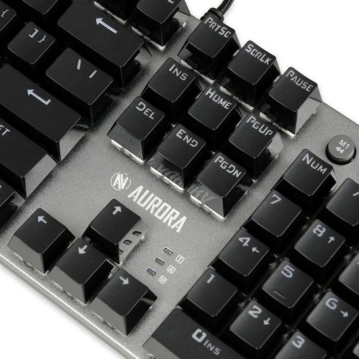 iBox Aurora K-4 Gaming, LEDs RGB, RED Switches, USB, US