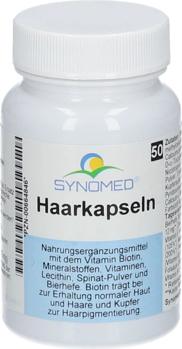 Synomed Haarkapseln, 50 Stück