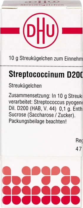 STREPTOCOCCINUM D200, 10 g