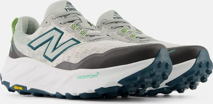 New Balance Fresh Foam X Hierro v9 grey matter/medusa green (Herren)