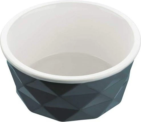Hunter Eiby Keramik-Napf, Futter- und Trinknapf, rutschhemmend, 1900ml, blau