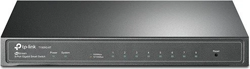 TP-Link T1500G JetStream Desktop Gigabit Smart Switch, 8x RJ-45, PoE PD