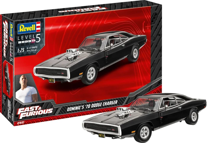 Revell Fast & Furious Dominics 1970 Dodge Charger
