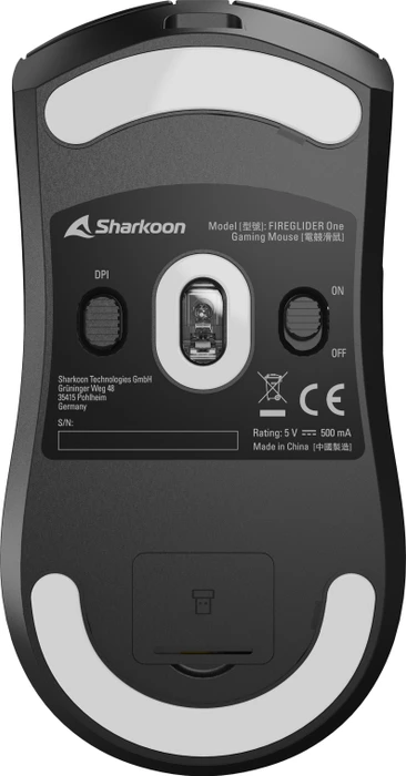 Sharkoon Fireglider One schwarz, USB