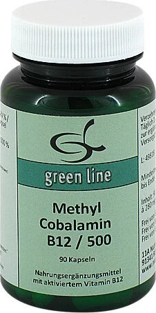 11A Nutritheke Methylcobalamin B12 500 Kapseln, 90 Stück